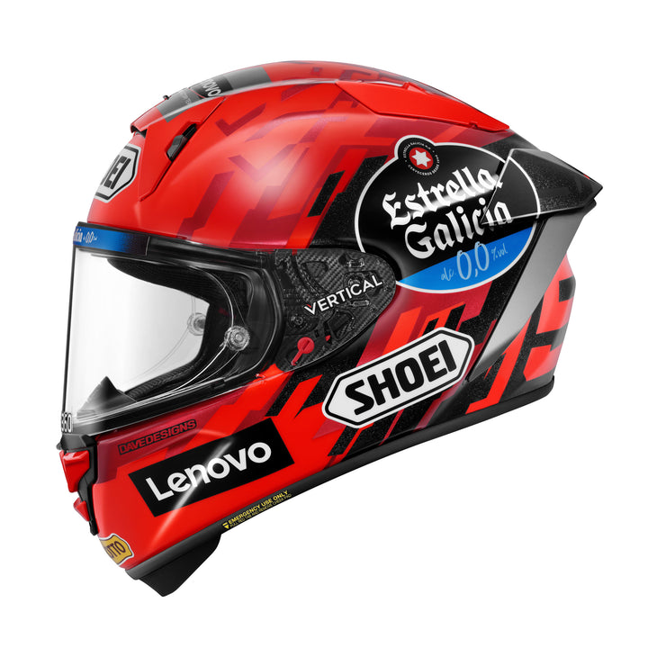 Shoei X-15 M. Marques 9 Helmet - TC-1
