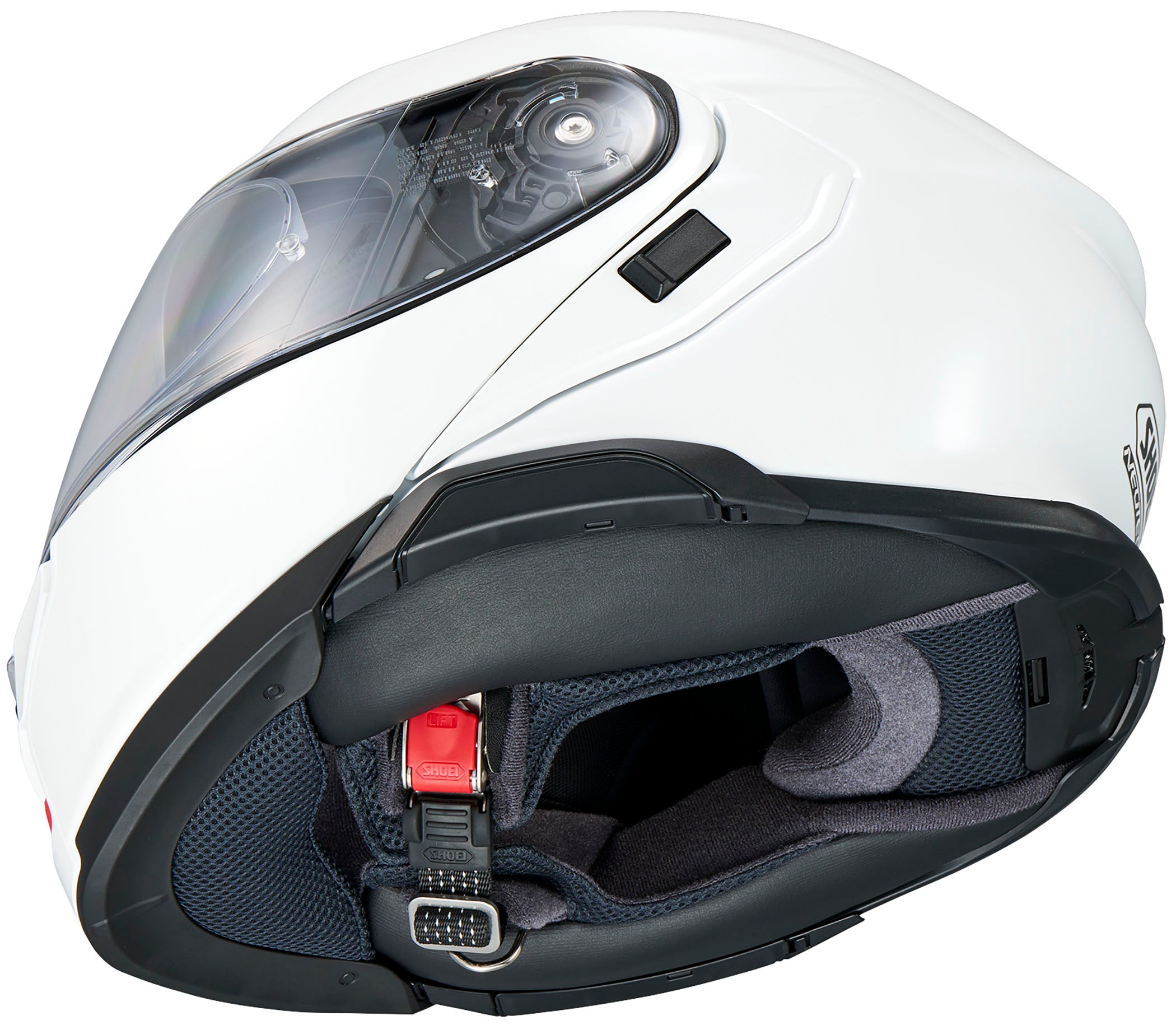 Shoei Neotec 3 Modular Helmet - Gloss White – Motor Psycho Sport