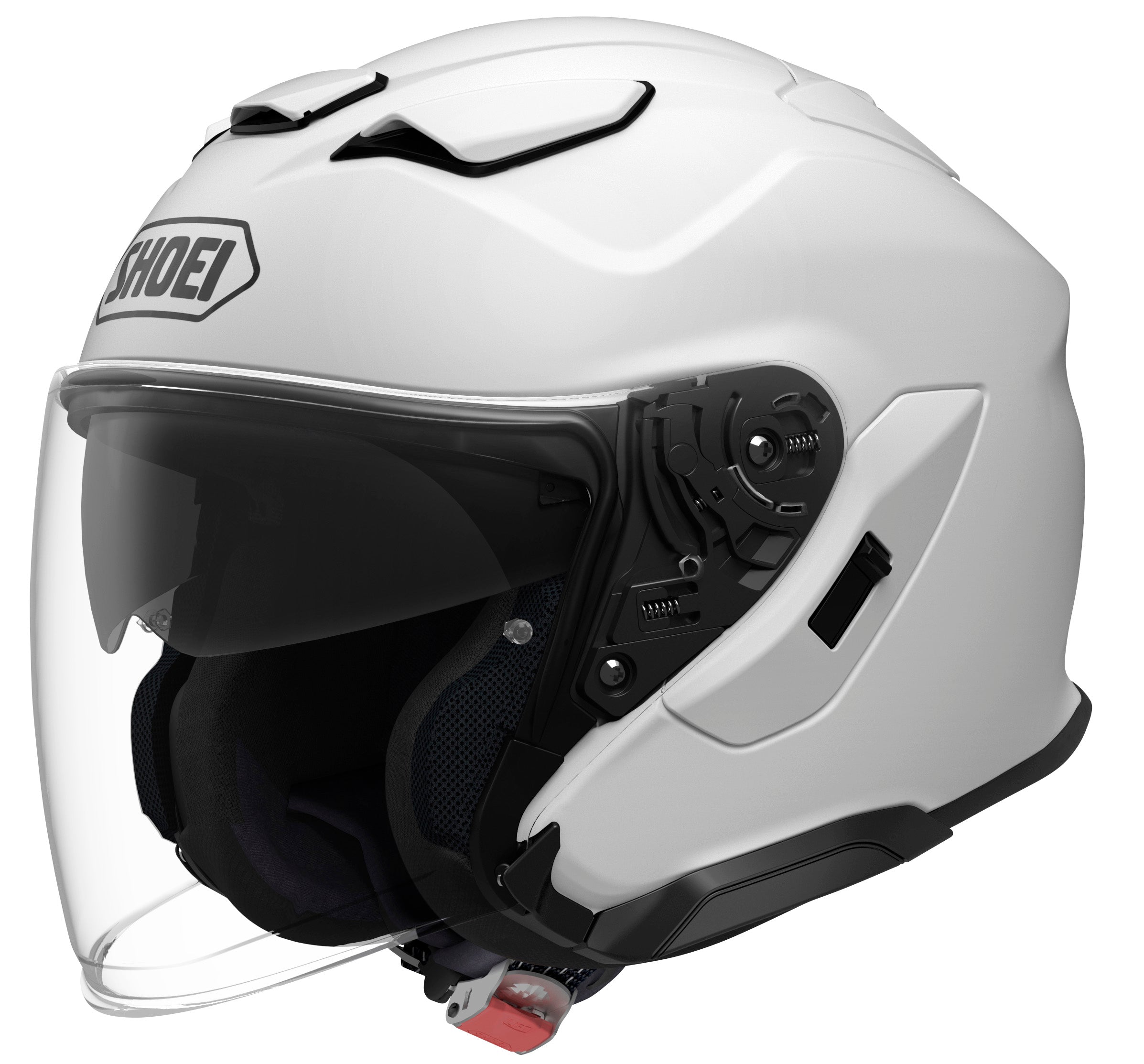 SHOEI J-Cruise 3 ホワイト ヘルメット Shoei J-Cruise 3 Open-Face Helmet - White – Motor Psycho Sport