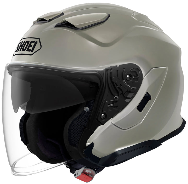 Shoei J-Cruise 3 Open-Face Helmet - Chalk Grey
