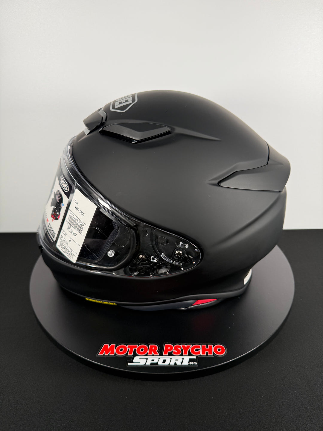 Shoei RF-1400 Helmet - Matte Black - Size M - USED / OPEN BOX