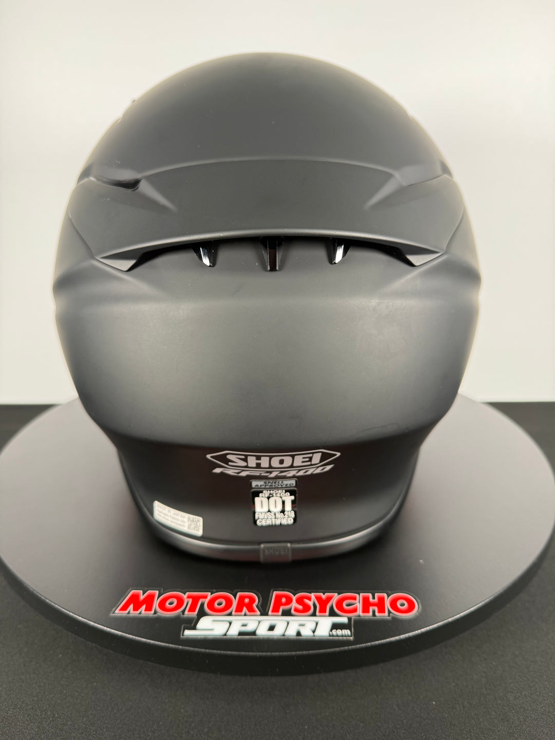 Shoei RF-1400 Helmet - Matte Black - Size M - USED / FAIR #2