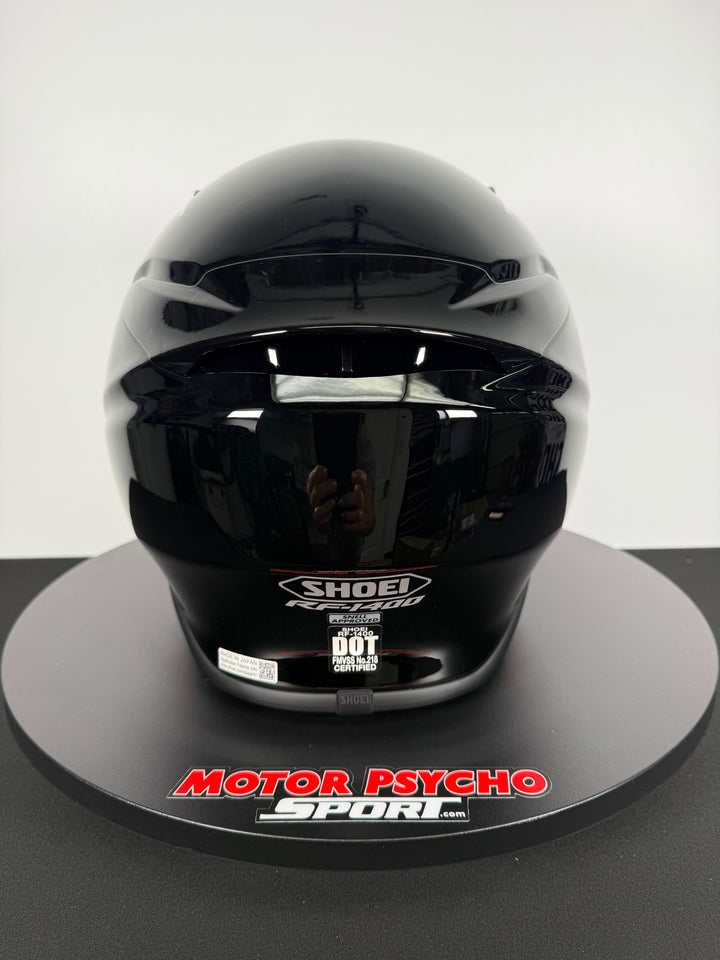 Shoei RF-1400 Helmet - Gloss Black - Size Small - USED / OPEN BOX