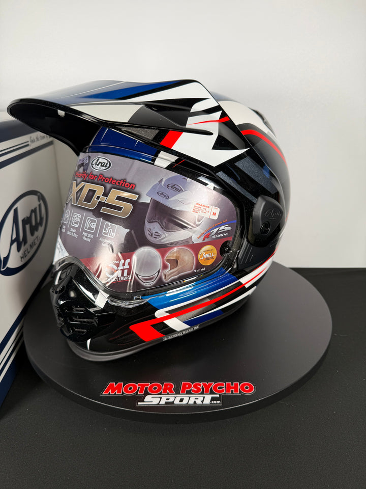 Arai XD-5 Helmet - Discovery Blue - Size Medium - OPEN BOX - FINAL SALE / NO RETURNS