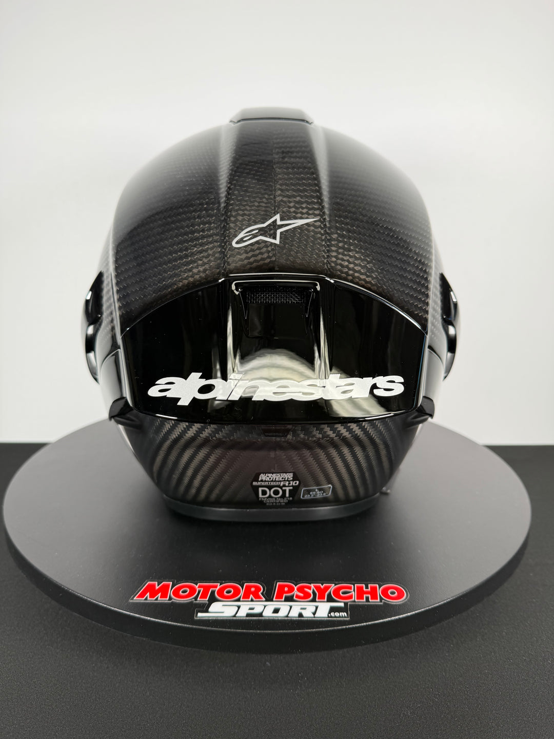 Alpinestars Supertech R10 Helmet -Carbon Black - Size Large - USED / LIKE NEW - FINAL SALE / NO RETURNS