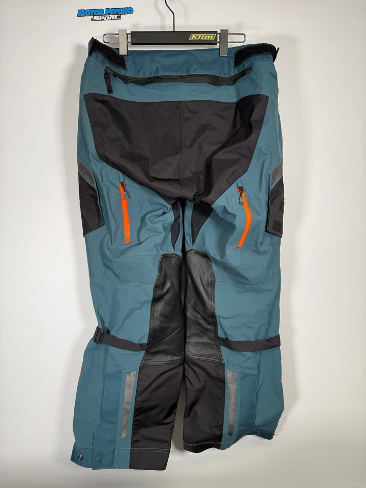 KLIM Badlands Pro Pant - Petrol - Strike Orange - Size 40 - OPEN BOX / FINAL SALE / NO RETURNS