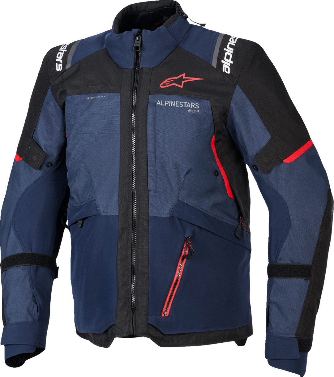 Alpinestars Andes V4 Drystar Jacket - Night Navy/Mood/Indigo Black