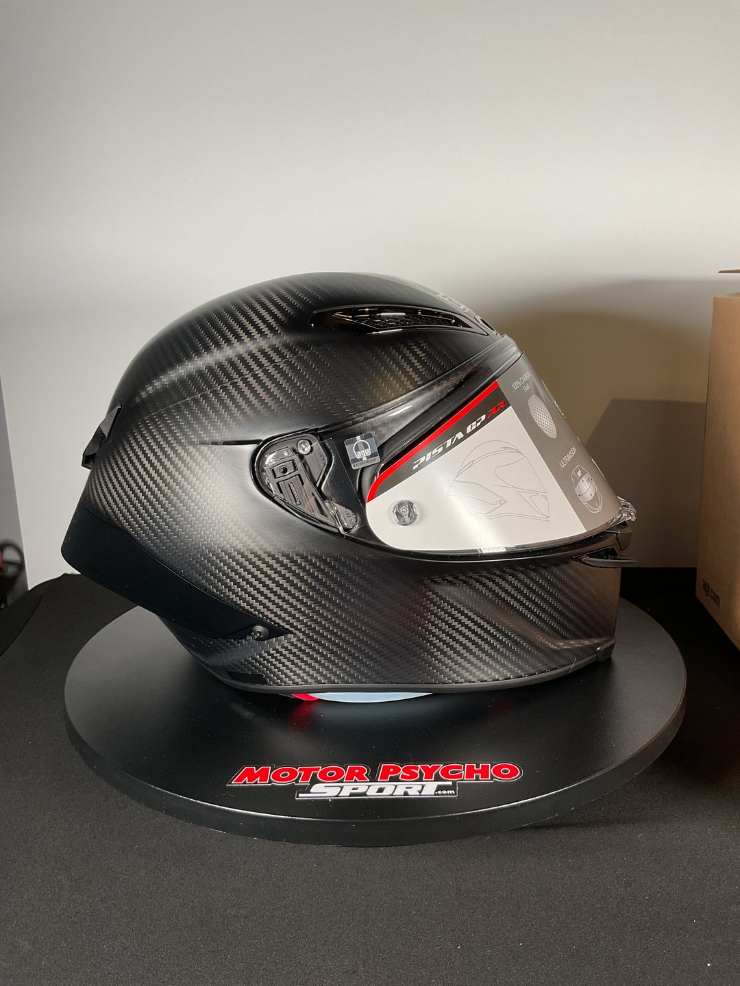 AGV Pista GP RR Mono Matte Carbon Helmet - Size L - Used Open Box