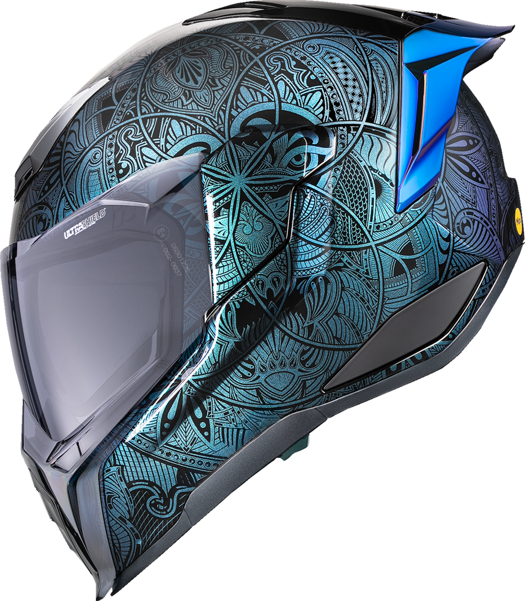 Icon Ultraflite Helmet - Opal Mandala MIPS Blue