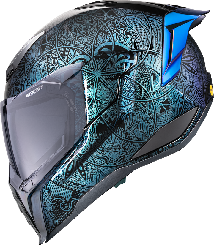 Icon Ultraflite Helmet - Opal Mandala MIPS Blue