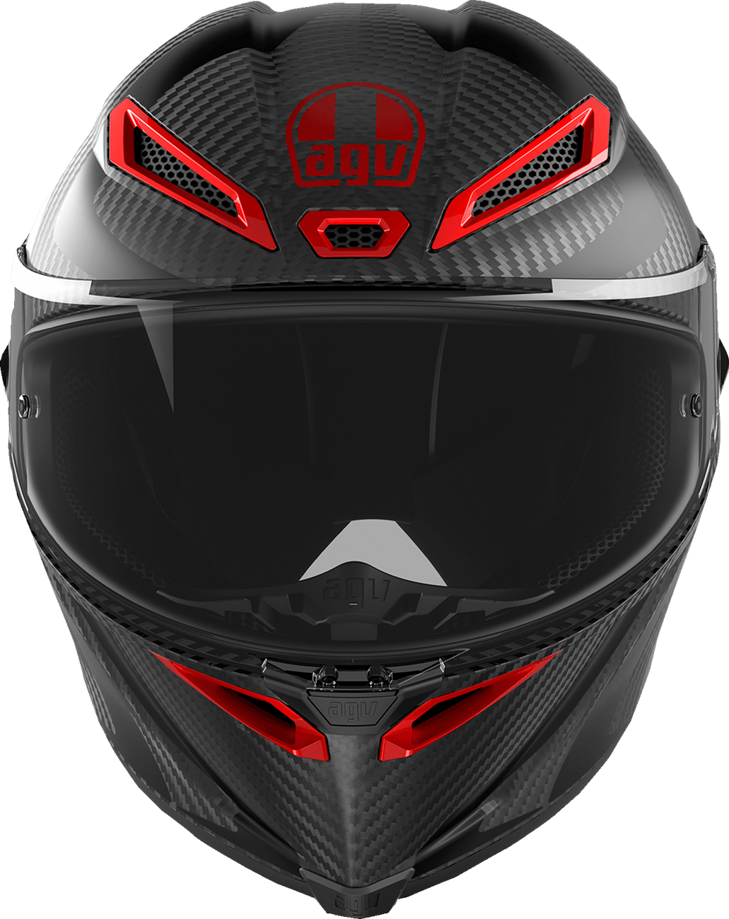 AGV Pista GP RR Performante Helmet - Matte Carbon/Black/Red - Size Medium - USED OPEN BOX