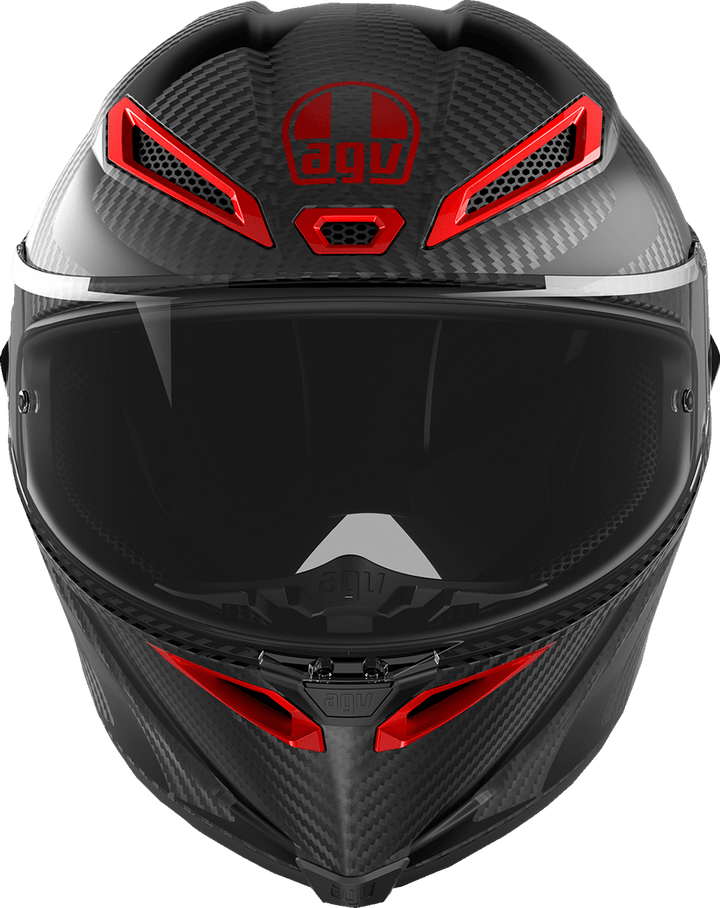AGV Pista GP RR Performante Helmet - Matte Carbon/Black/Red - Size Medium - USED OPEN BOX