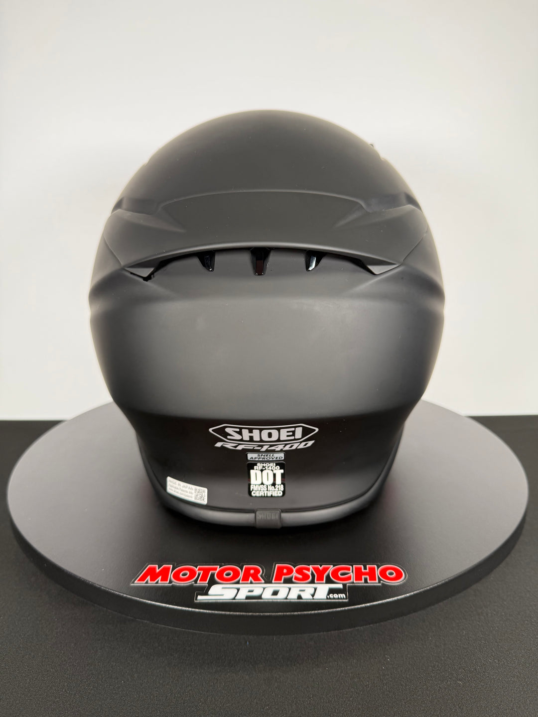Shoei RF-1400 Helmet - Matte Black - Size M - USED / GOOD - FINAL SALE / NO RETURNS