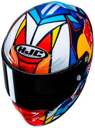 HJC RPHA 1N HELMET - MISANO RED BULL - MC-21 MULTI