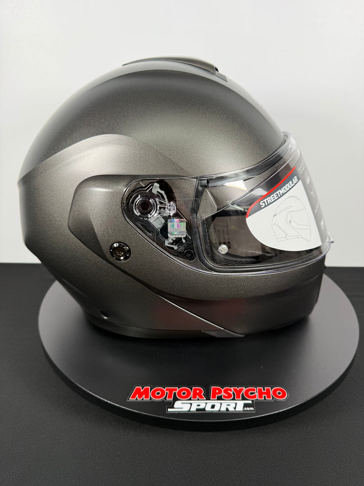 AGV Streetmodular Helmet - Mono Matte Asfalto Grey - Size XL - OPEN BOX