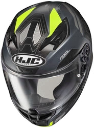 HJC i10/i10 PLUS SONAR HELMET - MC-3H SF BLACK/GRAY/HI-VIZ