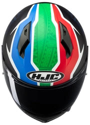 HJC C10 BRAD BINDER BB33 LTD HELMET - BLACK/BLUE/GREEN/RED