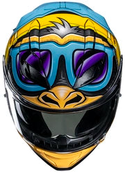 HJC F71 HELMET - MONKEY DJ