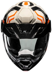 HJC i80 VELLY ADVENTURE MODULAR HELMET - MC-7 BEIGE/BLACK/ORANGE