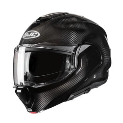HJC F100 CARBON MODULAR HELMET - BLACK