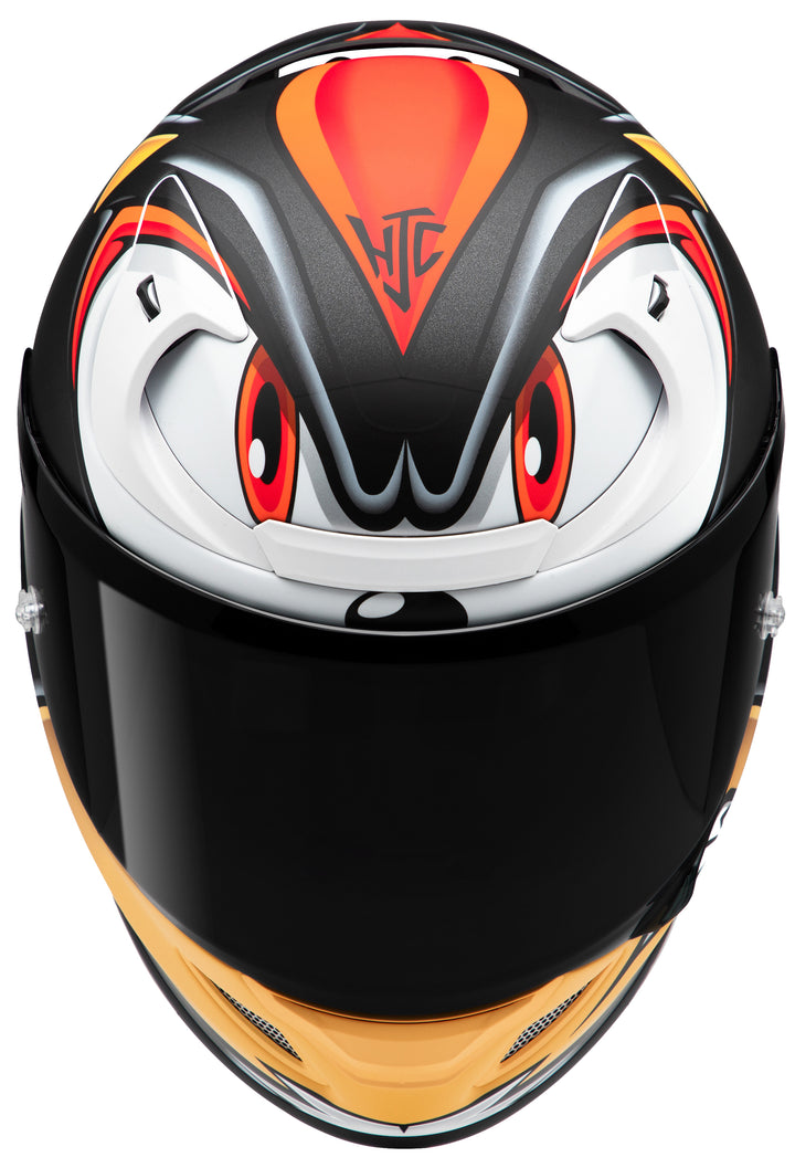 HJC RPHA 12N Helmet - MC-1SF Shadow The Hedgehog