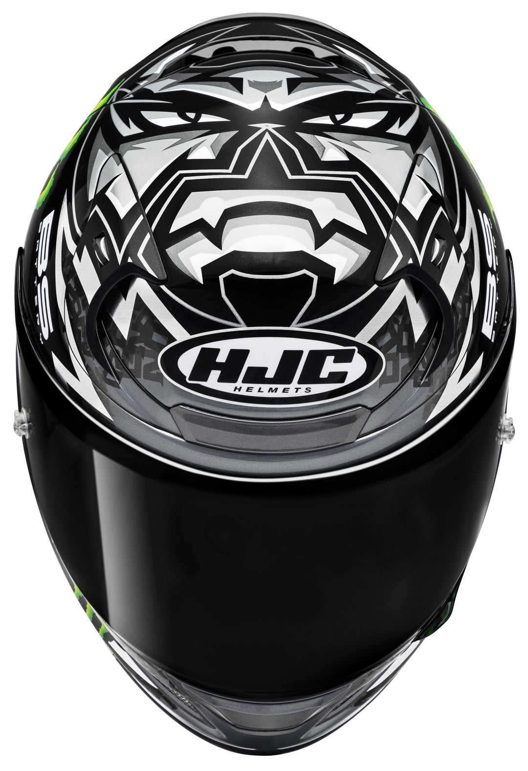 HJC RPHA 12N Helmet - MC-5 Quartararo Black Replica