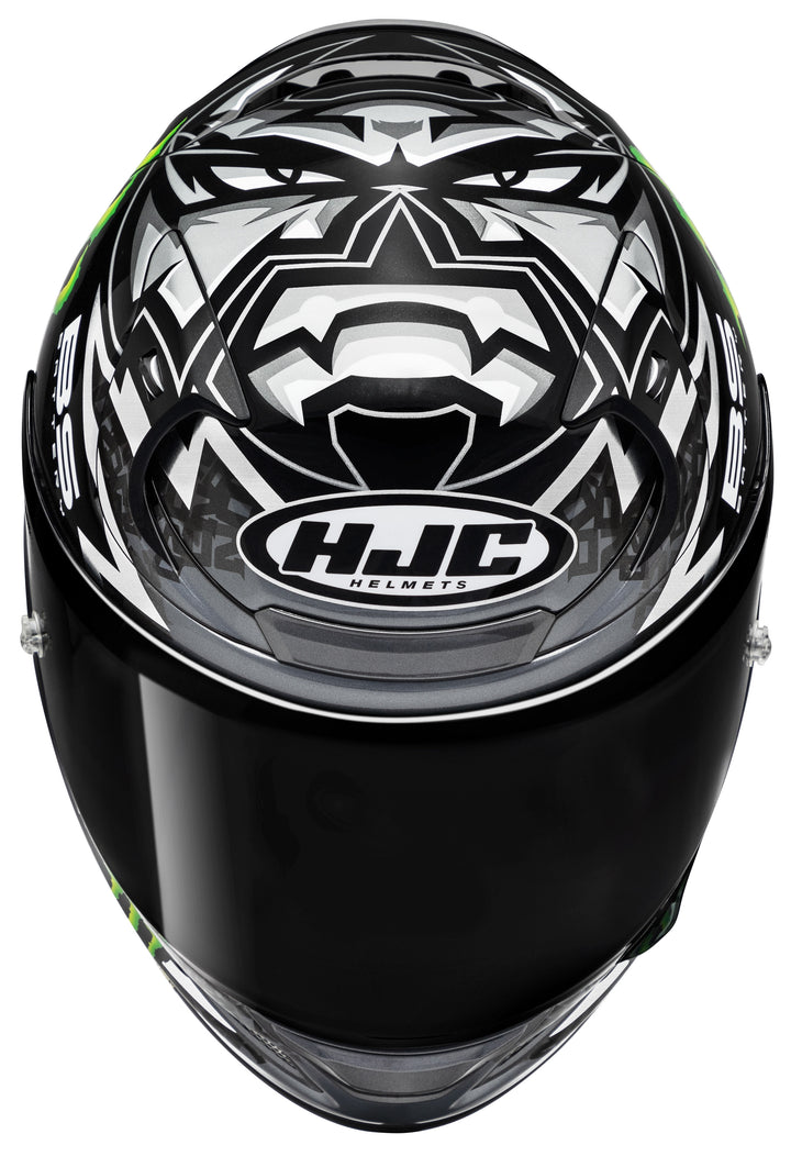 HJC RPHA 12N Helmet - MC-5 Quartararo Black Replica