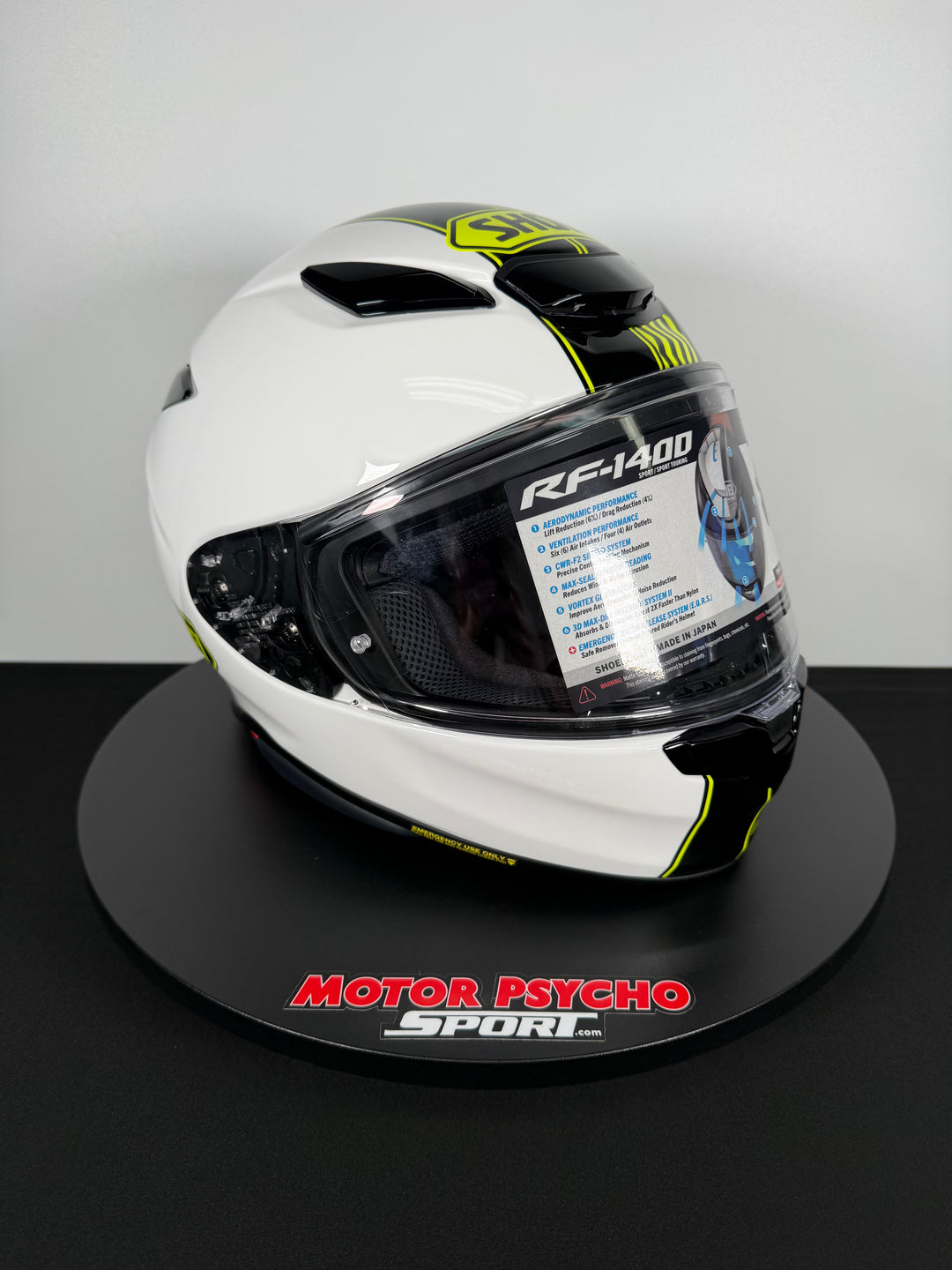 Shoei RF-1400 Beaut Helmet - TC-3 - Size Medium - USED / OPEN BOX