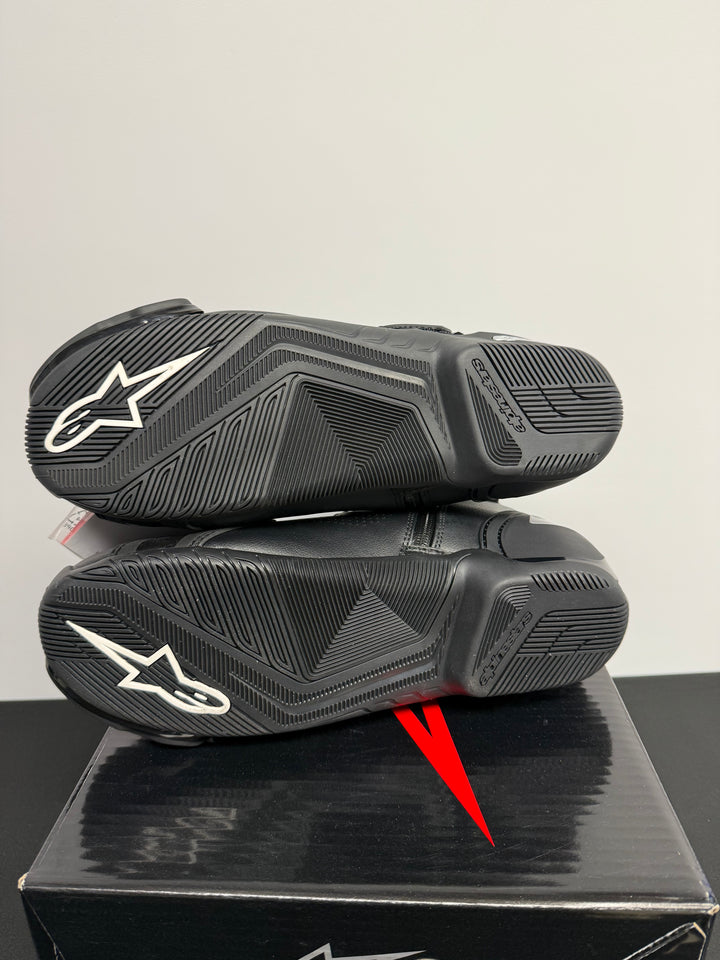 ALPINESTARS SMX-1 R V2 VENTED BOOTS - BLACK/BLACK - Size EU 48 / US 12.5 - OPEN BOX / FINAL SALE / NO RETURNS