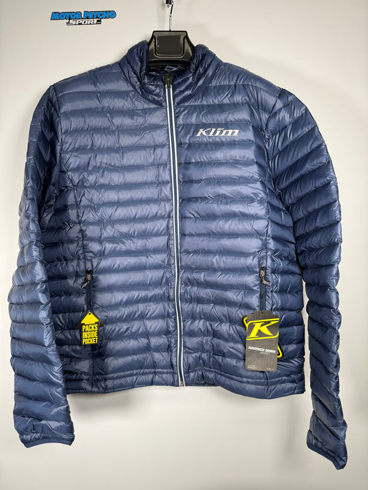 KLIM MAVERICK DOWN JACKET - INSIGNIA BLUE - Size XL - OPEN BOX - FINAL SALE / NO RETURNS