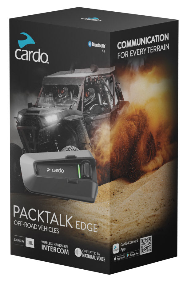 Cardo Packtalk Edge ORV - Single