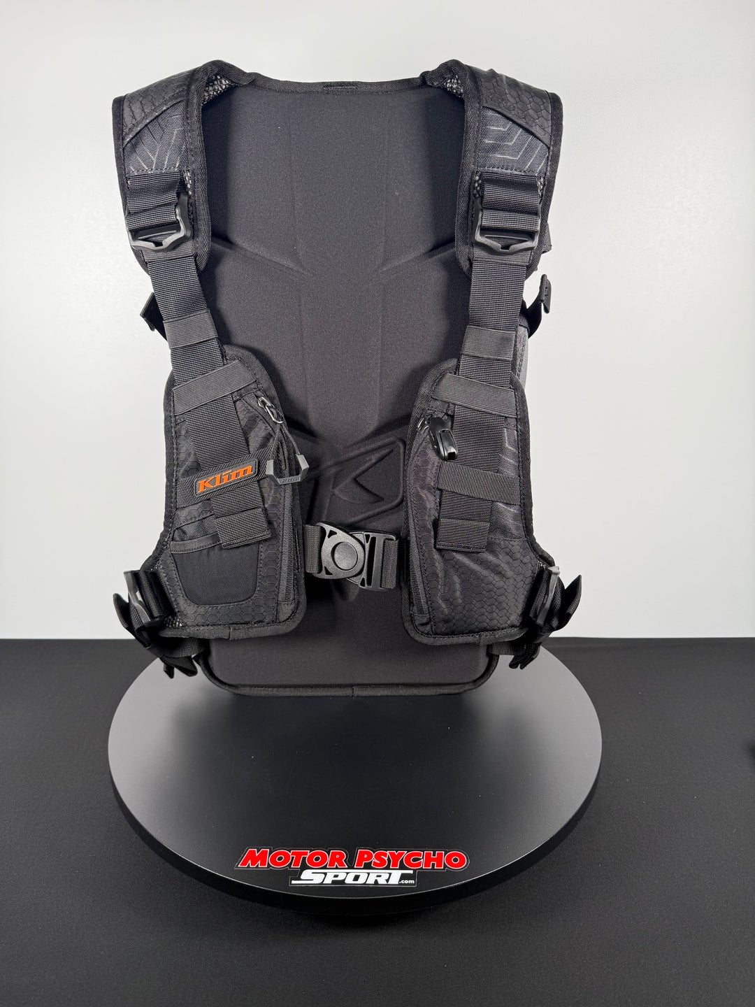 KLIM NAC PAK - ASPHALT - STRIKE ORANGE - OPEN BOX