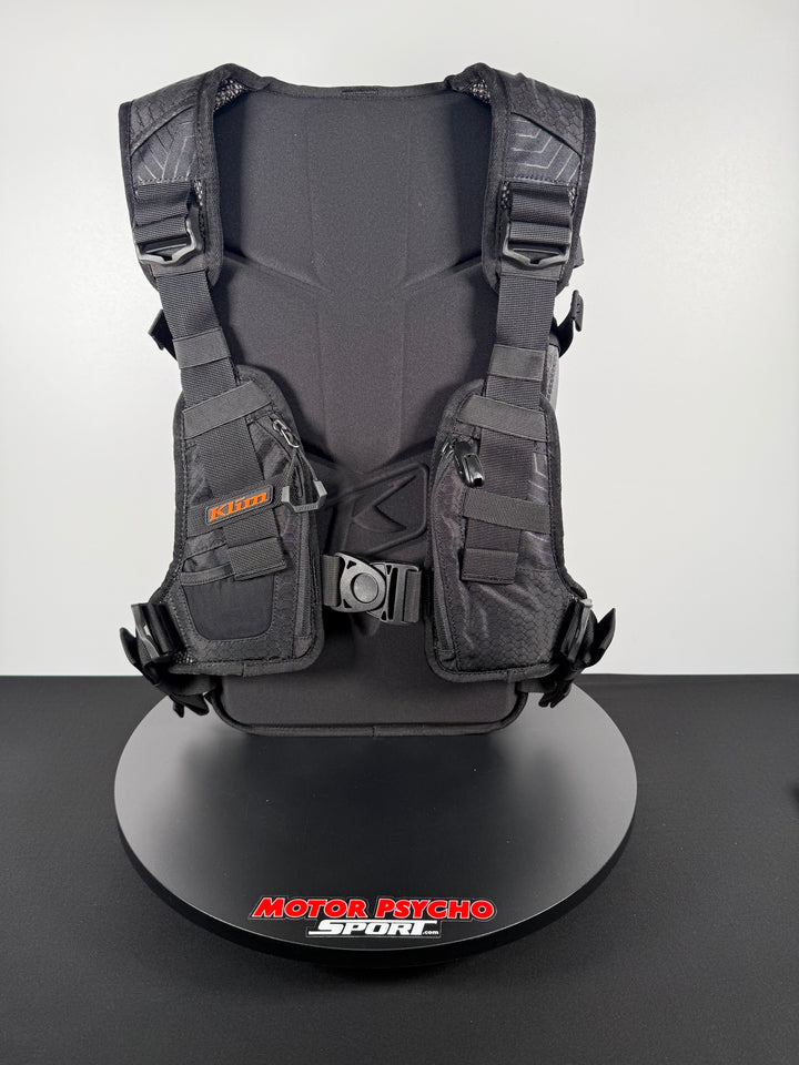 KLIM NAC PAK - ASPHALT - STRIKE ORANGE - OPEN BOX