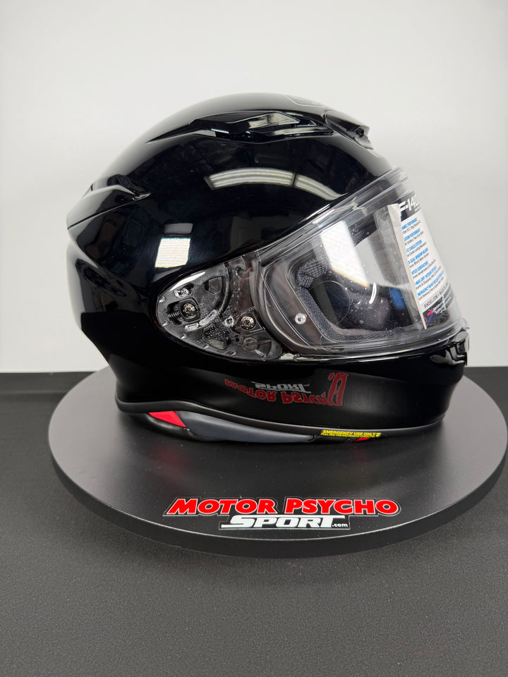 Shoei RF-1400 Helmet - Gloss Black Size MD - USED / LIKE NEW #2 - FINAL SALE NO RETURNS