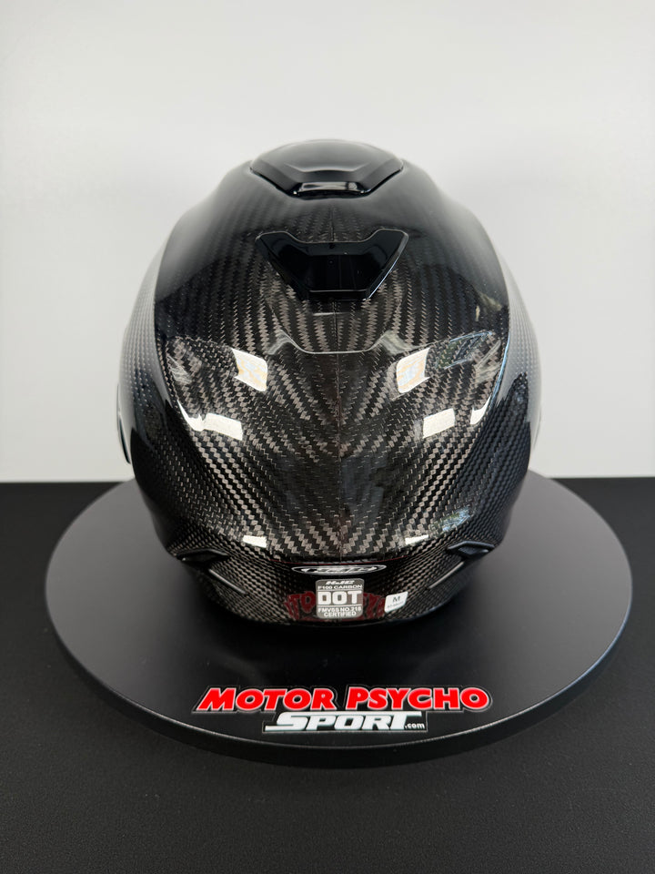 HJC F100 CARBON MODULAR HELMET - BLACK - Size M - OPEN BOX