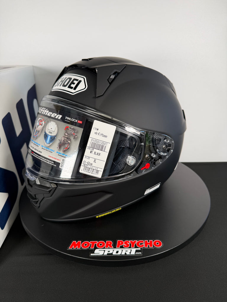 Shoei X-15 Helmet - Matte Black - Size XL - USED / OPEN BOX