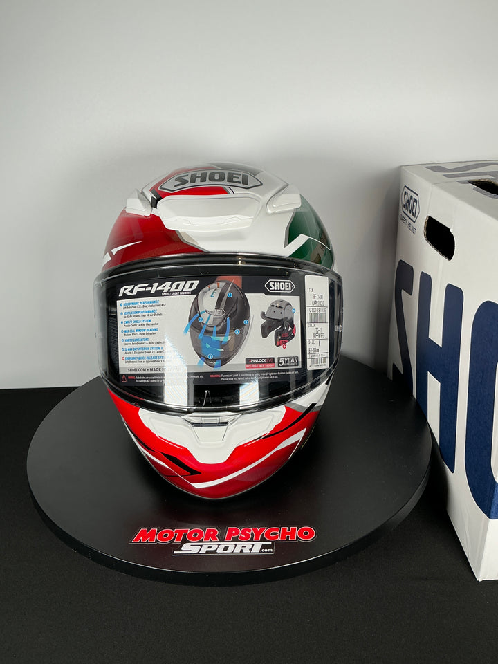 Shoei RF-1400 Capriccio Helmet - TC-11 - Size Medium - USED / OPEN BOX