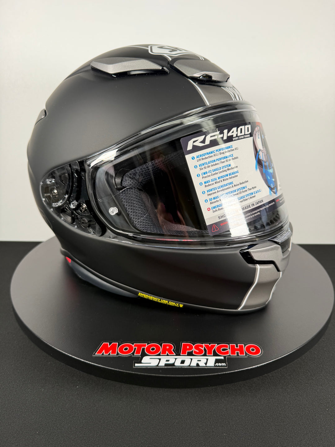japan shoei helmet shop - VFX-EVO Sparkle Its also ready for hydration and includes a breath guard and chin curtain for extra airflow control Shoei - X-Fifteen Marquez Motegi