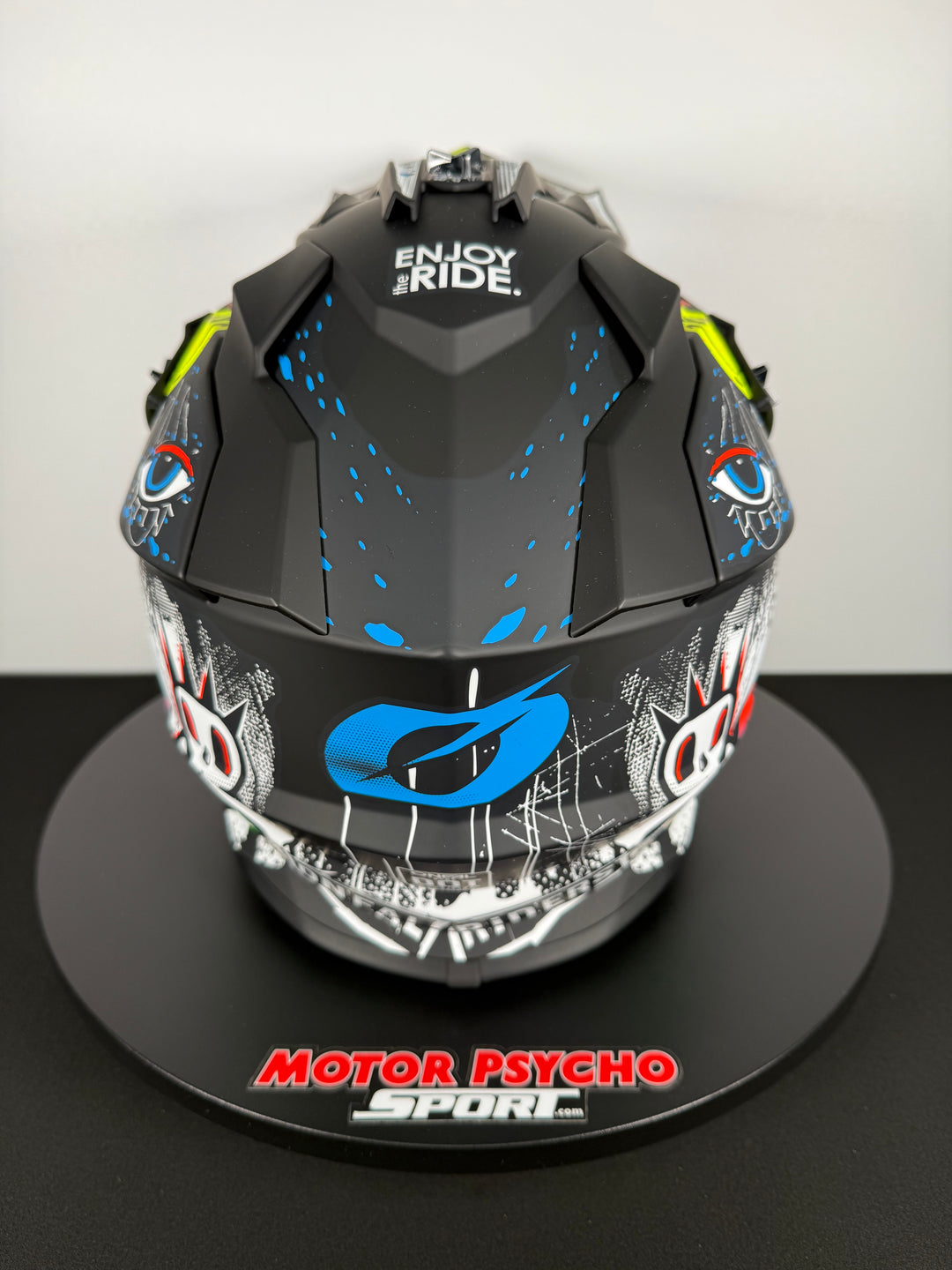 O'Neal 2 SRS Rancid V.24 Helmet Black/White - Size XL - OPEN BOX