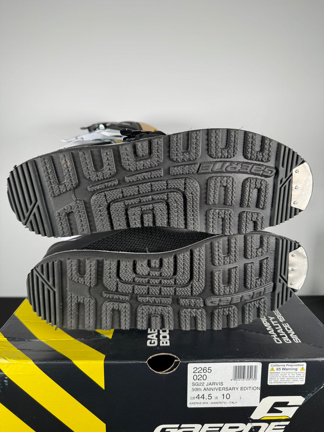 Gaerne SG-22 Enduro Boots - Jarvis 50th Anniversary Edition - Size EU 44.5 / US 10 - OPEN BOX / FINAL SALE / NO RETURNS