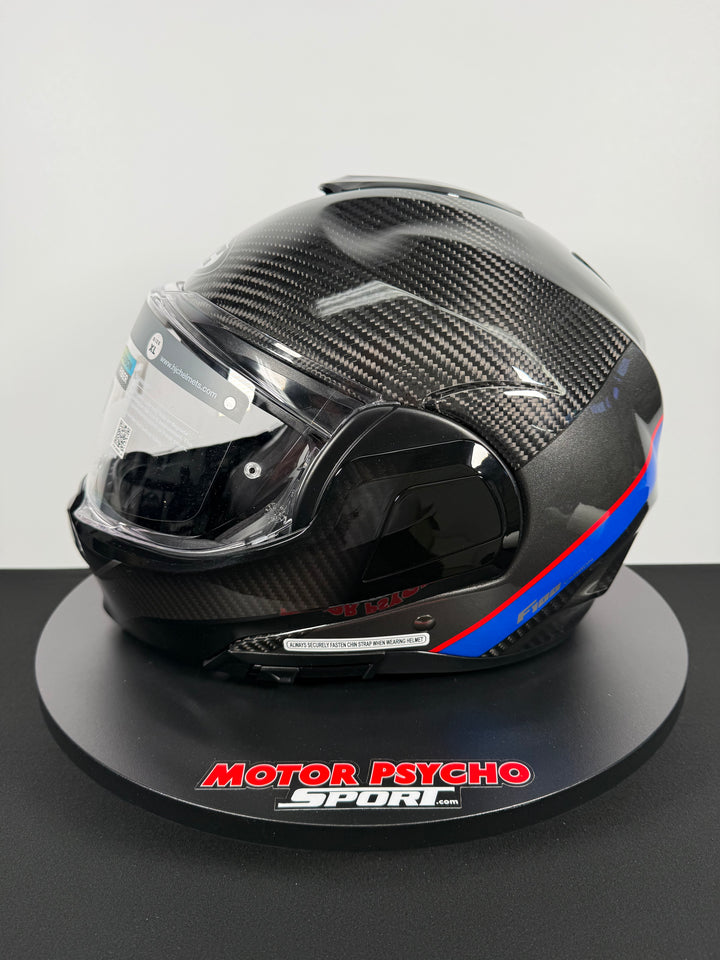 HJC F100 Carbon Modular Helmet - Stan MC-21 - Size XL - OPEN BOX