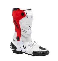 Sidi Rex Air Road Race Boots - WHITE/RED