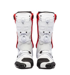 Sidi Rex Air Road Race Boots - WHITE/RED