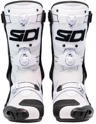 Sidi Rex Air Road Race Boots - WHITE/BLACK