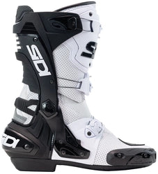 Sidi Rex Air Road Race Boots - WHITE/BLACK