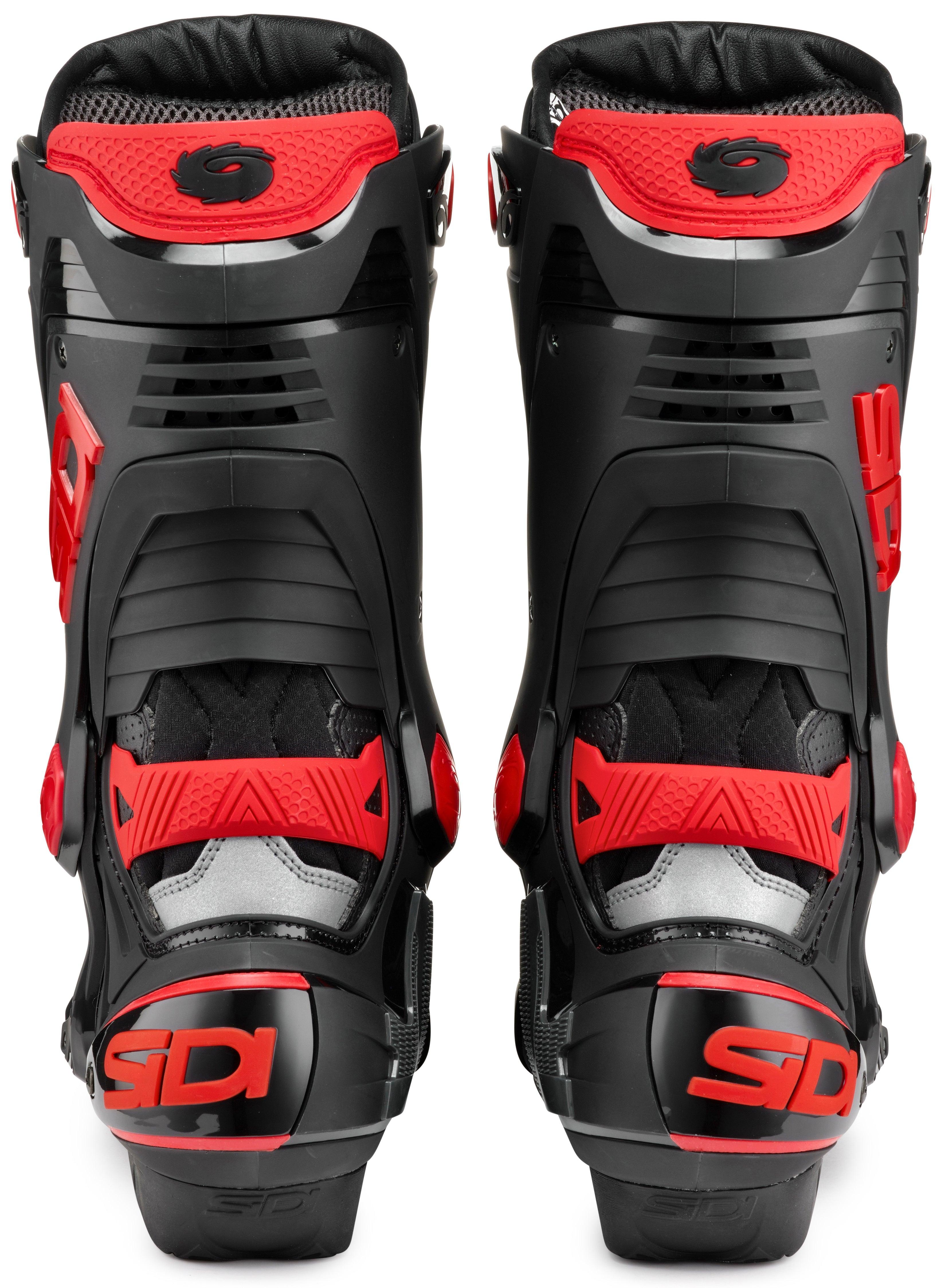 Sidi Rex Air Road Race Boots - Black/Red – Motor Psycho Sport