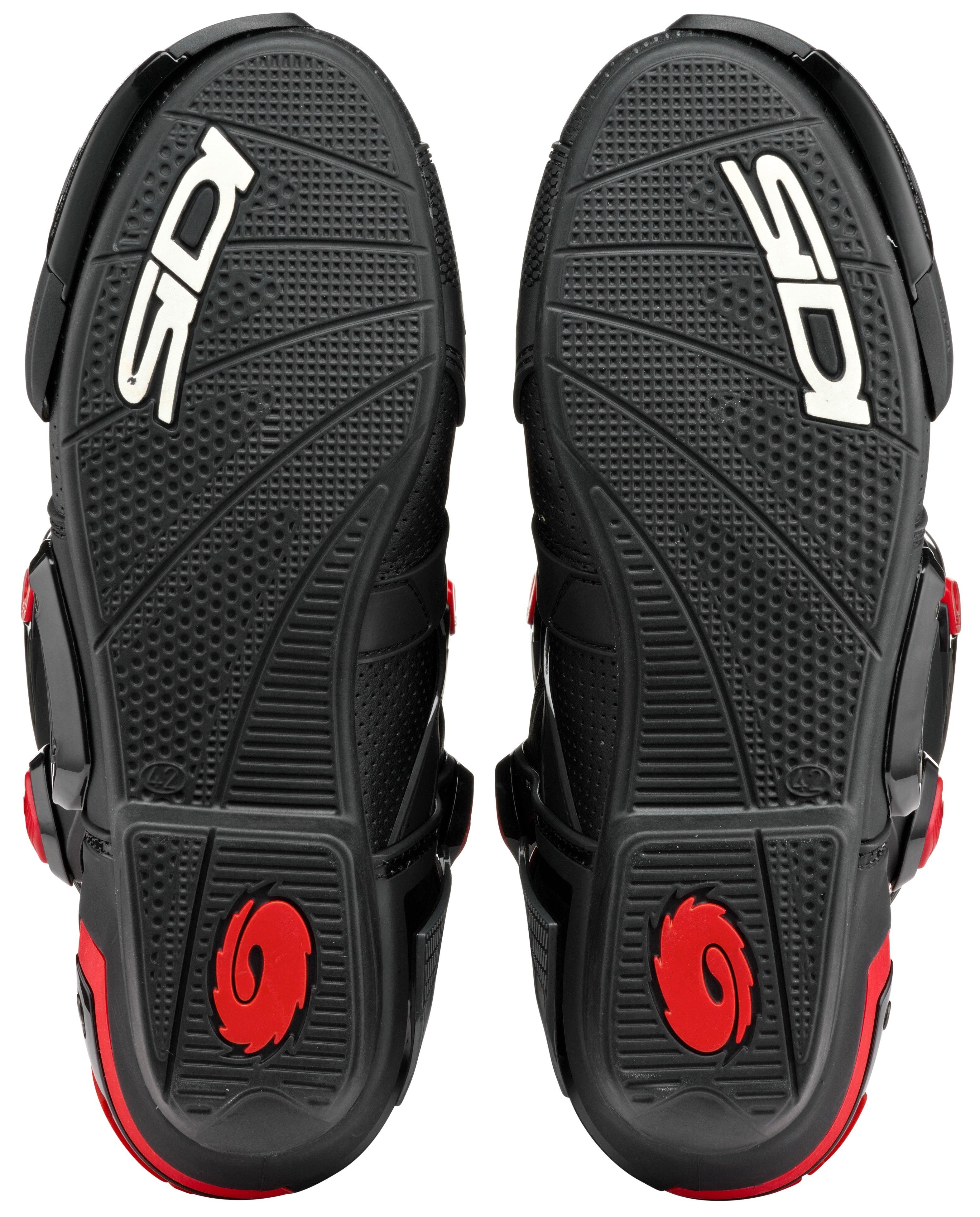 SIDI Sixty BLACK/RED サイズEU 41　未使用品 Sidi Rex Air Road Race Boots - Black/Red – Motor Psycho Sport