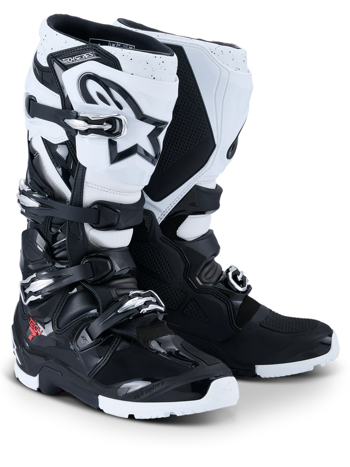2026 Alpinestars Tech 7 Enduro Boots - Black/White