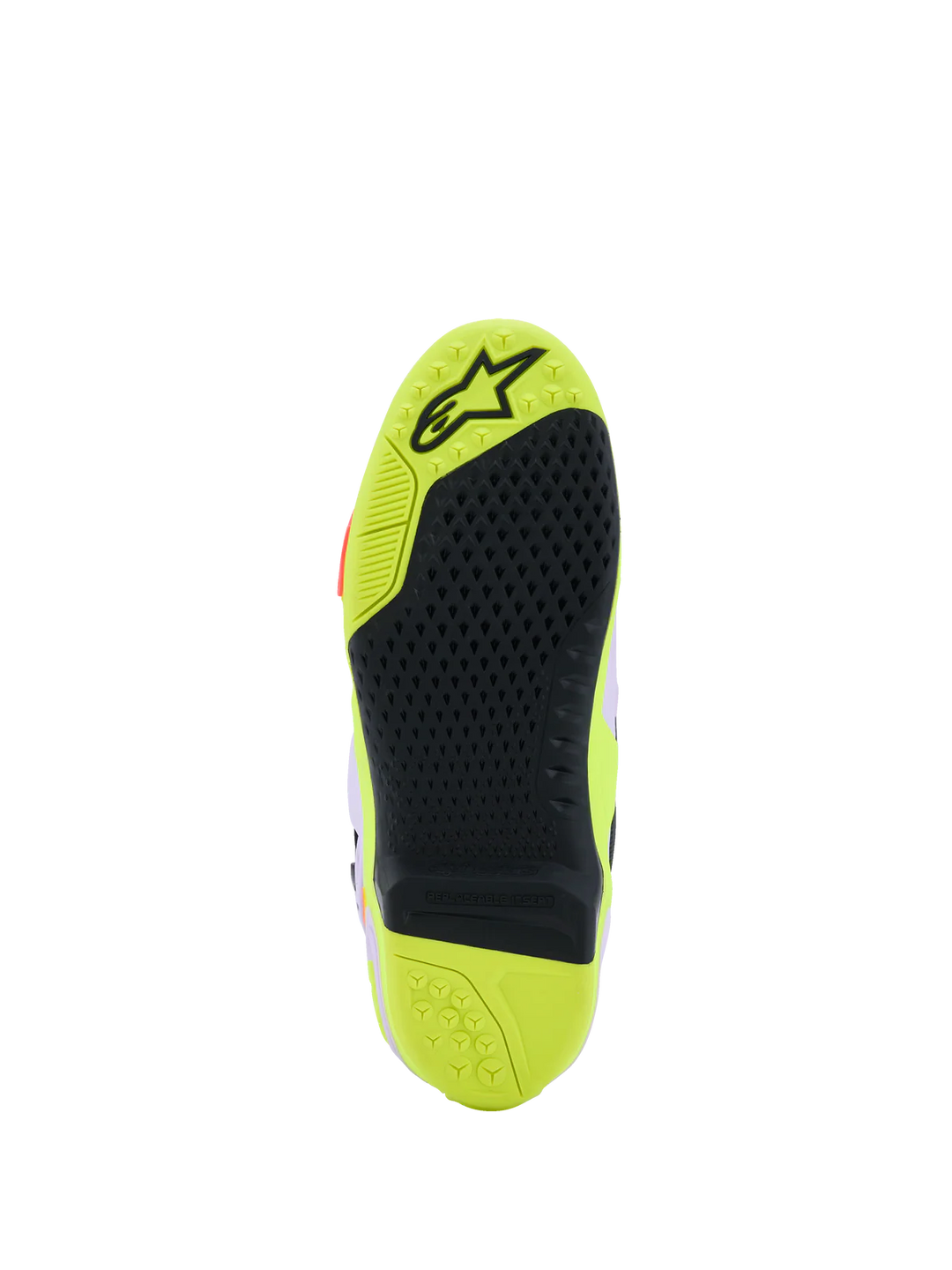 Alpinestars Tech 10 Supervented Boots - Purple/Yellow Fluo/Diva Pink