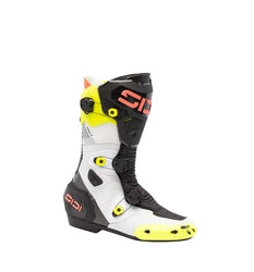 SIDI MAG-2 AIR ROAD RACE BOOTS - FLUO YELLOW/FLUO CORAL
